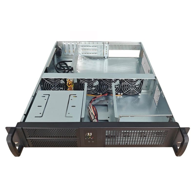 Chassis Industriale da Rack 19'' 2U Nero - 9