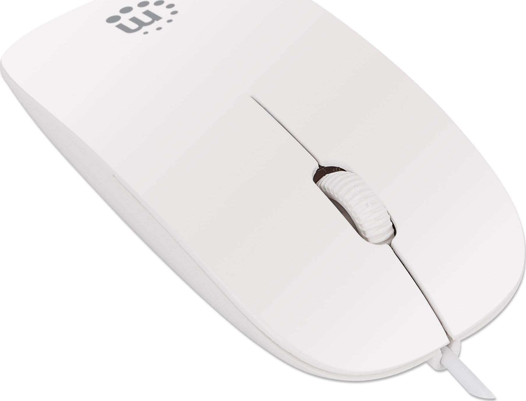 Mini Mouse Ottico USB Silhouette 1000 Dpi Bianco - 11