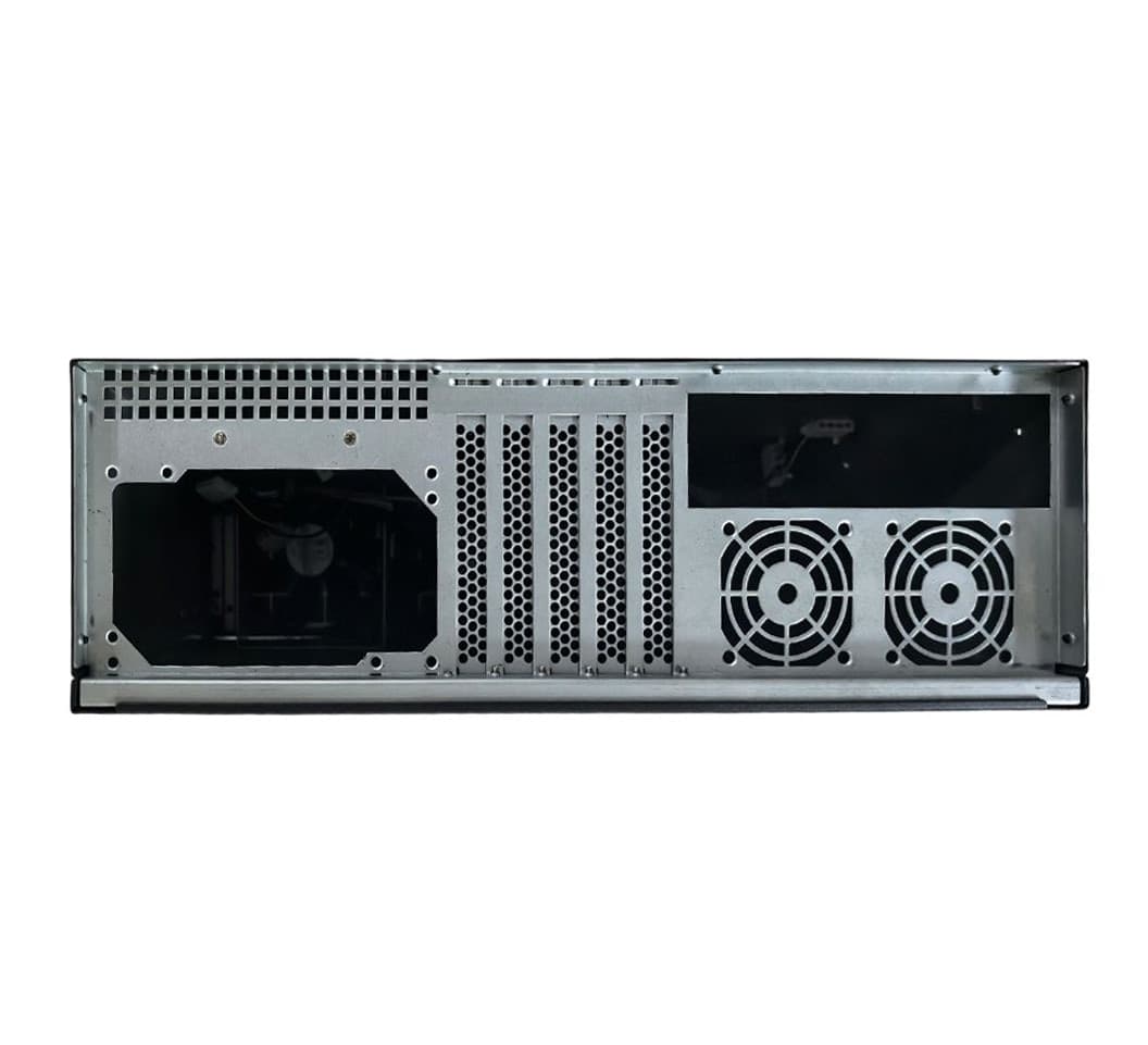 Chassis Industriale da Rack 19'' 3U Ultra Compatto Nero - 11