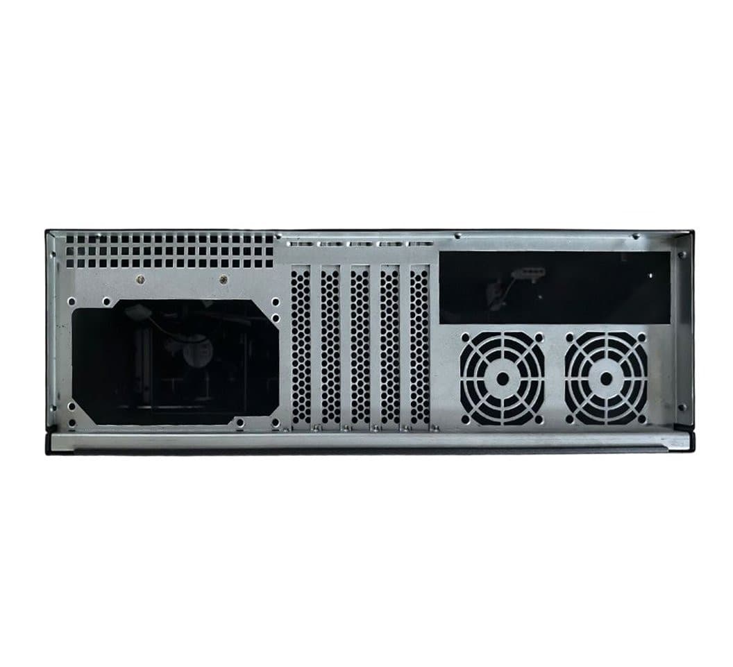 Chassis Industriale da Rack 19'' 3U Ultra Compatto Nero - 17