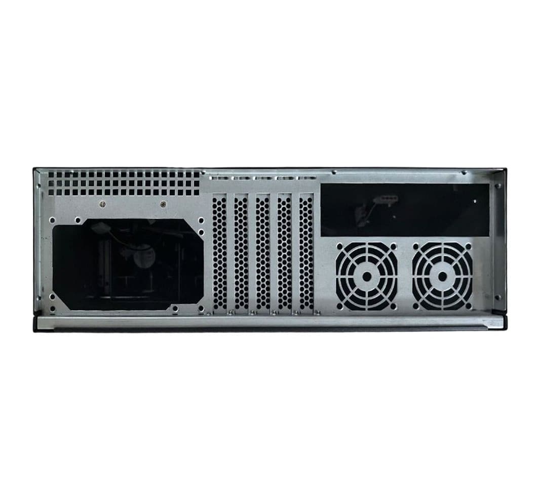 Chassis Industriale da Rack 19'' 3U Ultra Compatto Nero - 20