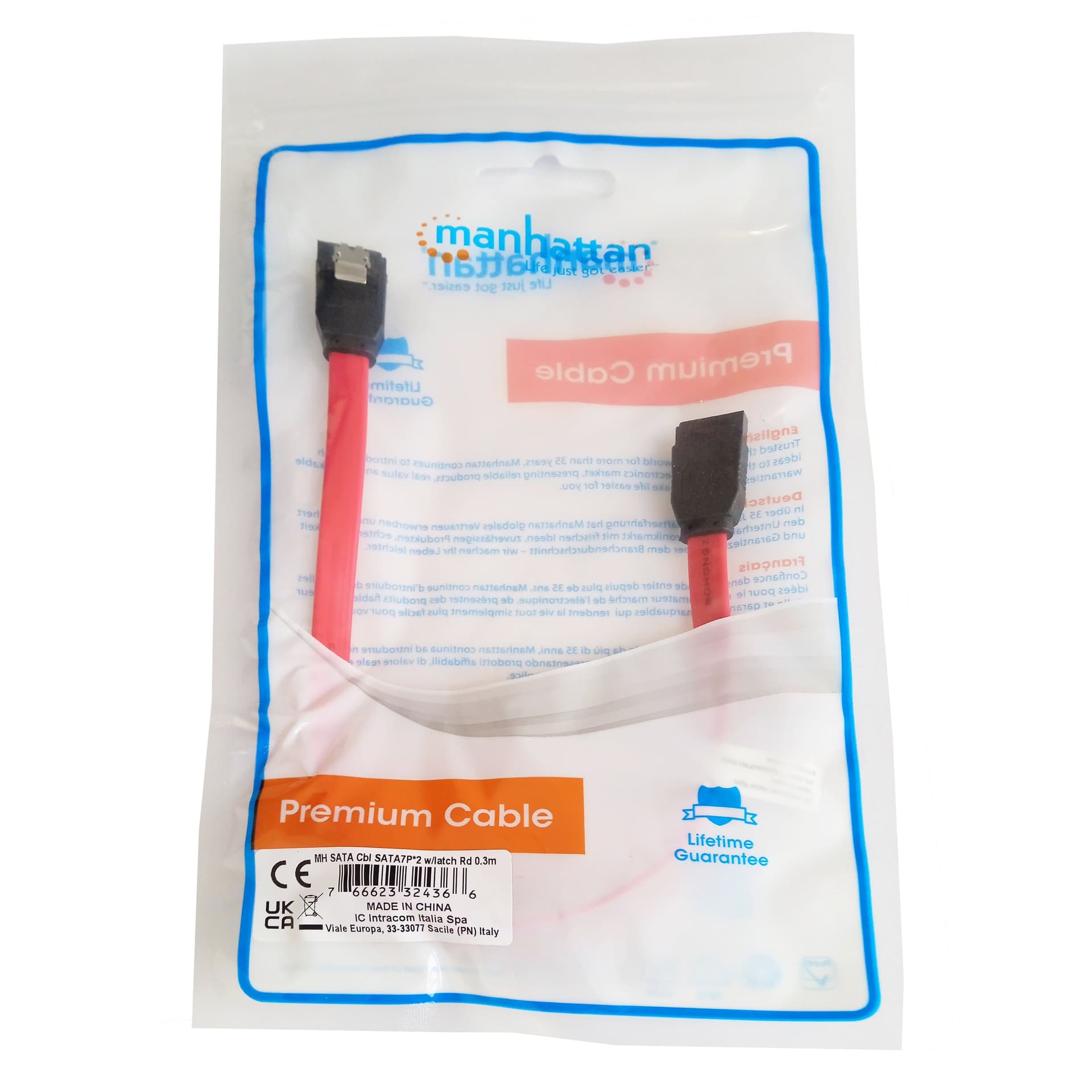 Cavo S-ATA 6GBs Interno 30 cm - 12