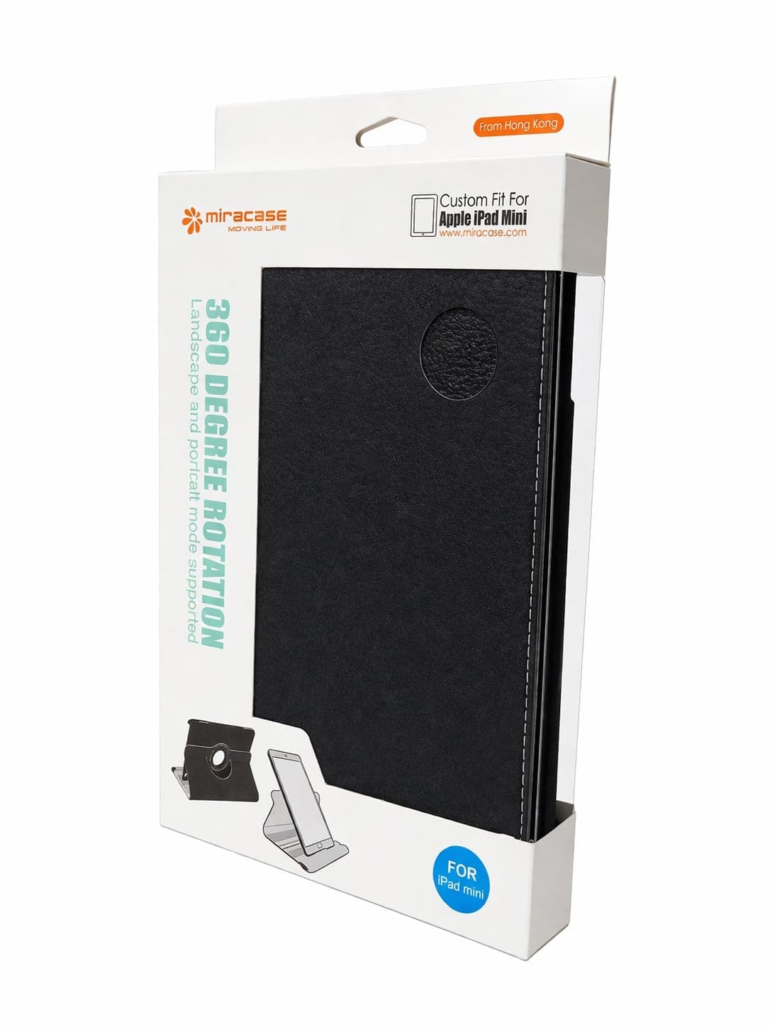 Custodia Stand Girevole iPad Mini Nera - 10