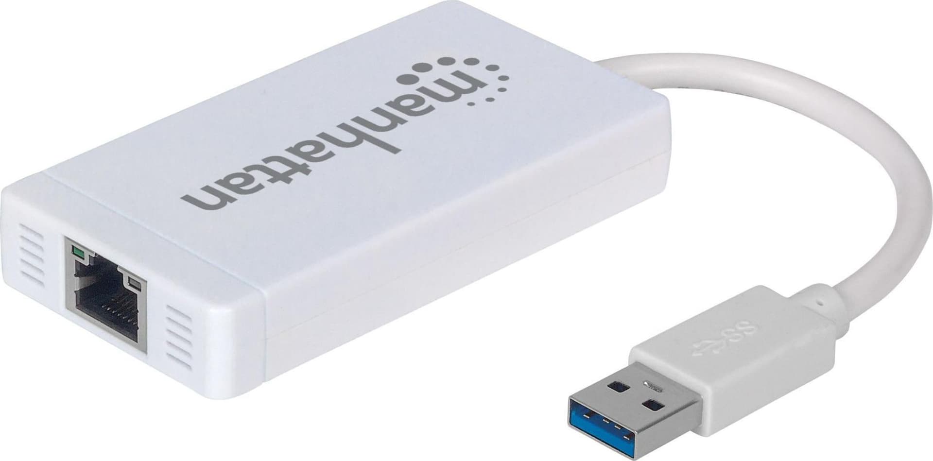 Hub 3 porte USB 3.0 con Adattatore Ethernet Gigabit - 10
