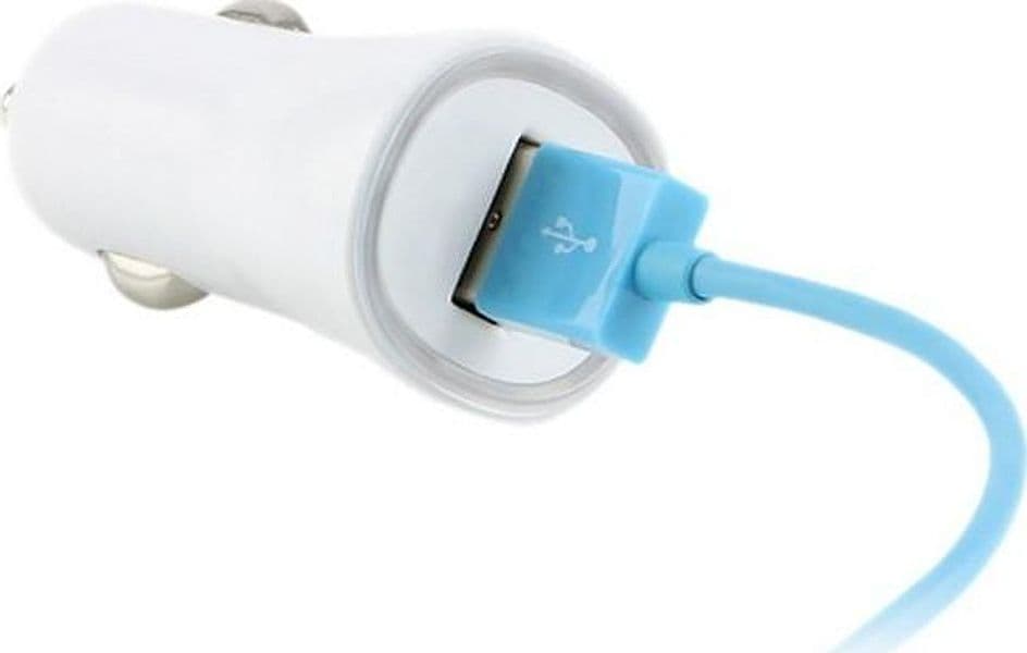 Caricatore da Auto Universale 1 Porta USB con Uscita 5V 1A Bianco - 8