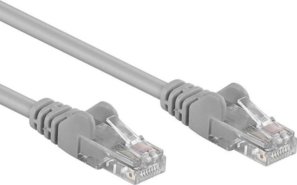 Cavo di rete Patch CCA Cat. 6 Grigio UTP 1,5 m - 12