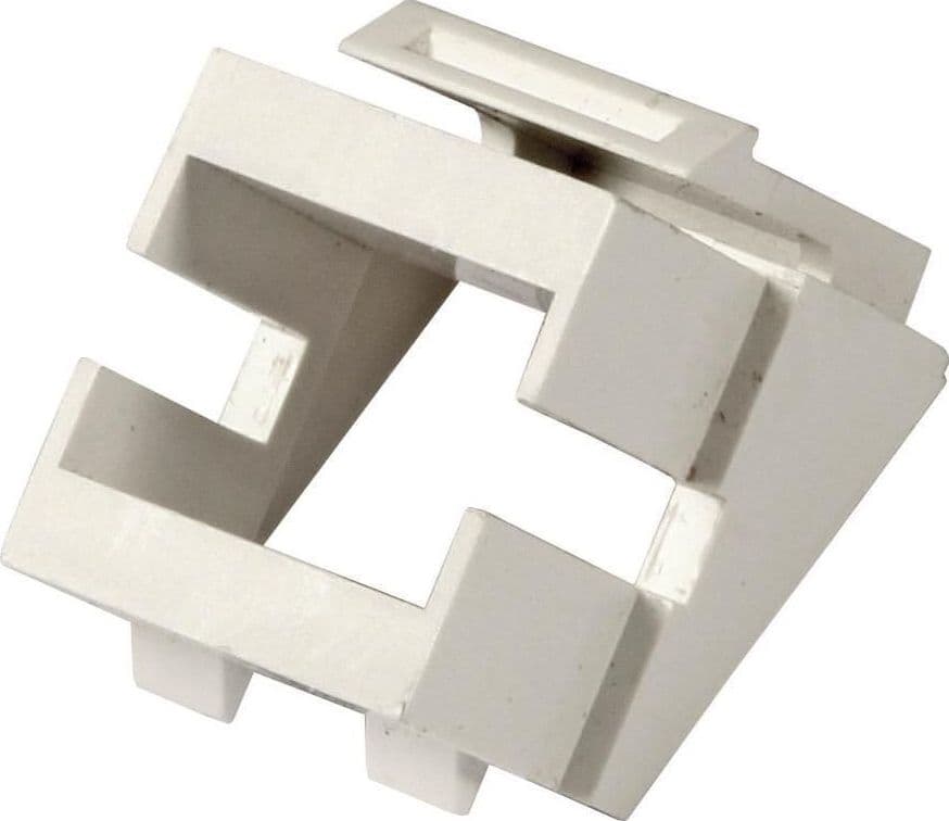 Adattatore Keystone SC/LC Simplex Bianco - 2