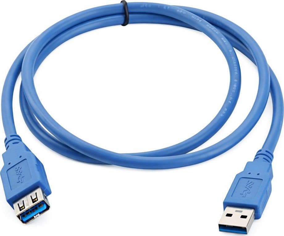 Cavo Prolunga USB 3.2 Superspeed A maschio/A femmina 2m Blu - 24