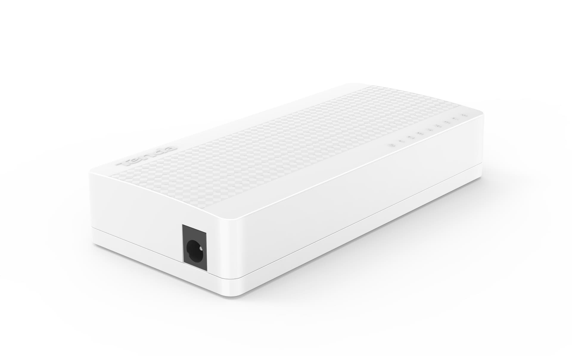 Switch Ethernet Desktop Compatto 8 Porte 10/100 Mbps Bianco, S108 - 3