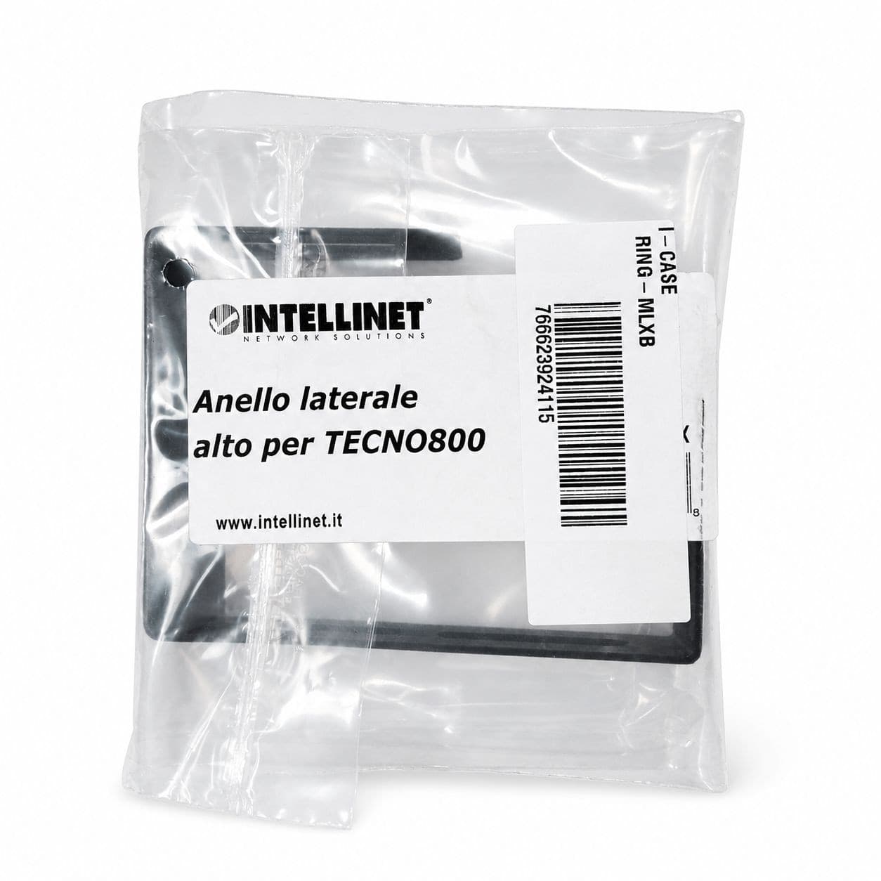 Anello Largo Passacavi per Armadi Rack Nero - 5