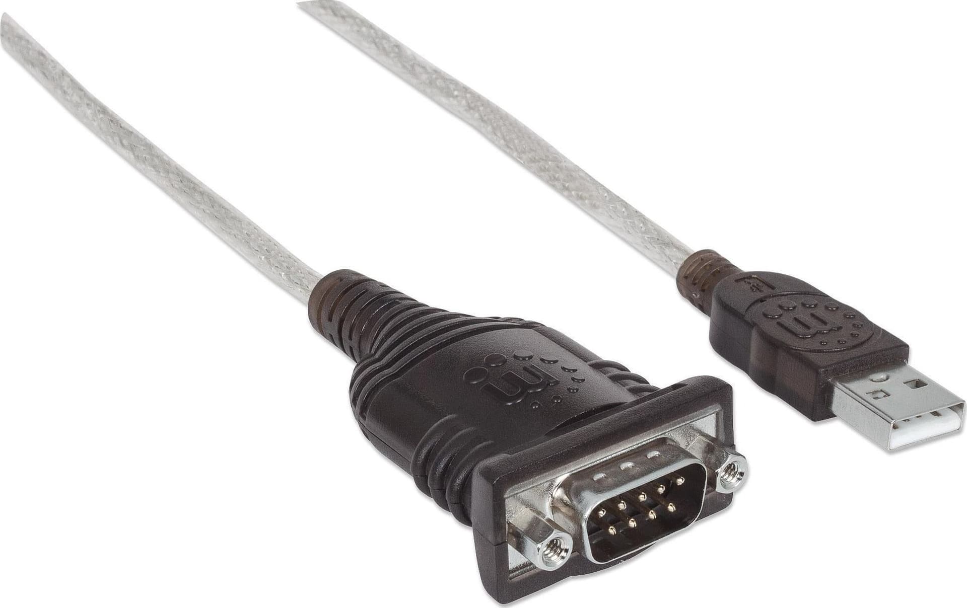 Convertitore Adattatore Manhattan da USB a Seriale 1,8m - 10