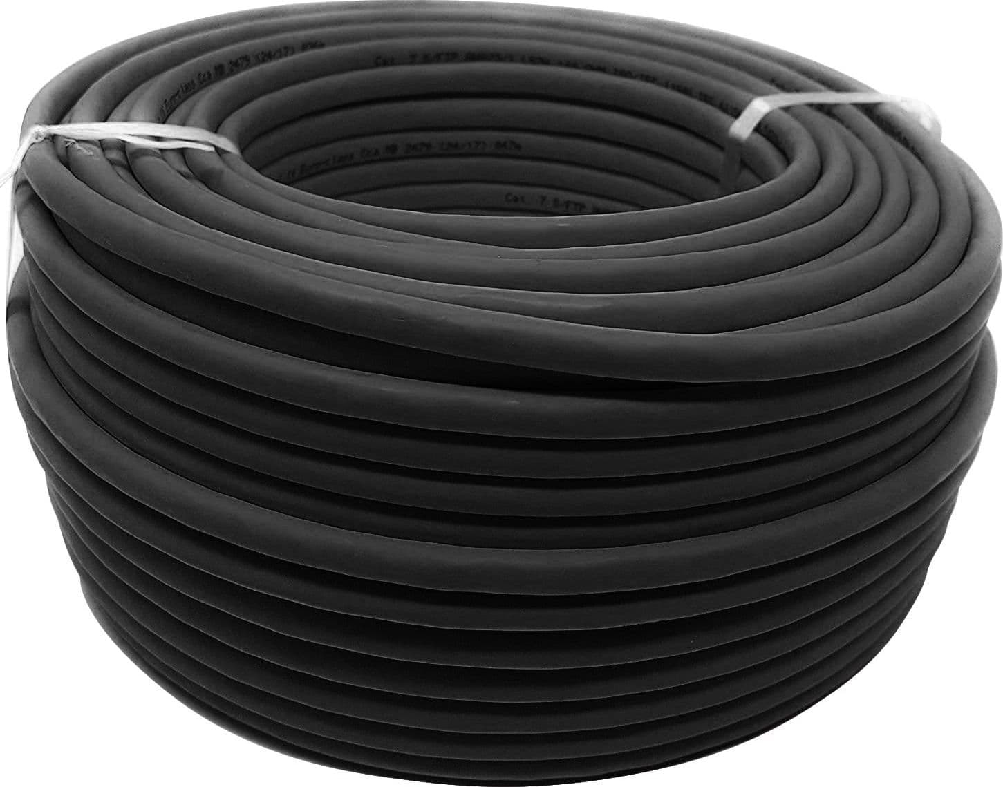 Matassa S/FTP Cavo Cat.6 CCA 100m Flessibile da Esterno Nero - 7