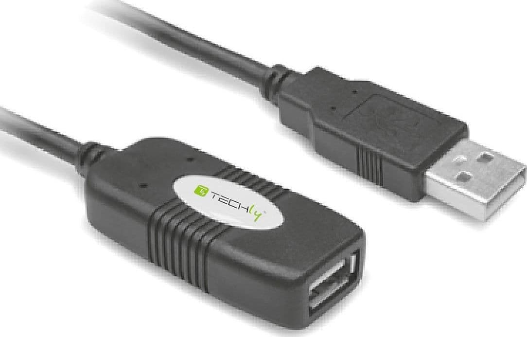 Cavo Prolunga Attivo Extender USB Hi Speed Estensore di Segnale 10m Nero - 12