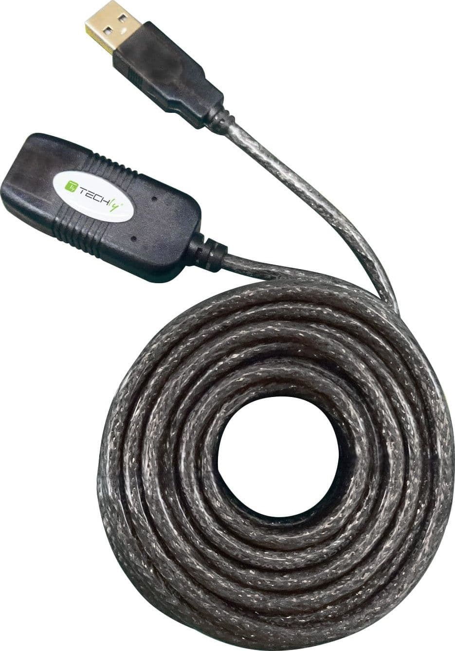 Cavo Prolunga Attivo Extender USB Hi Speed Estensore di Segnale 10m Nero - 16