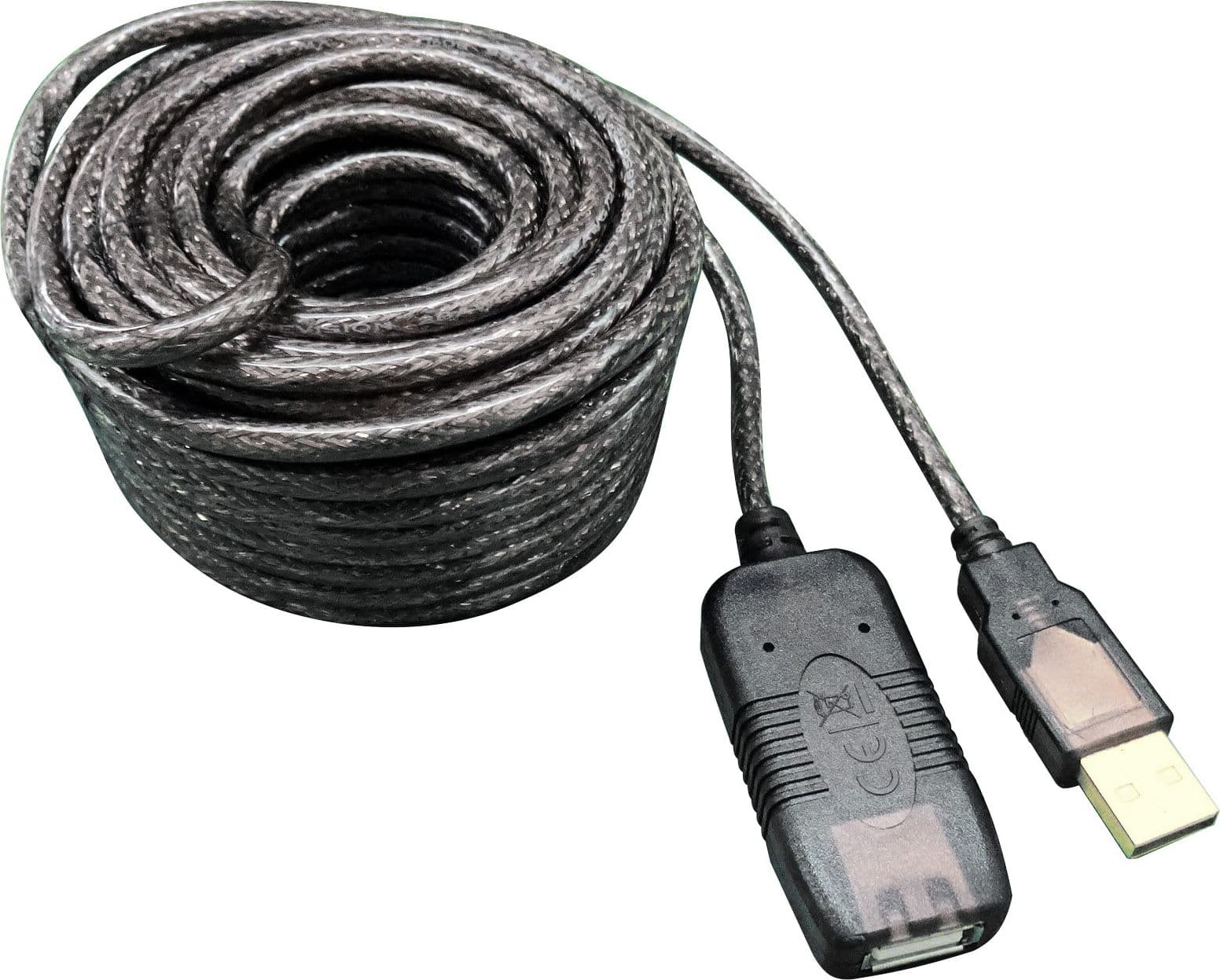Cavo Prolunga Attivo Extender USB Hi Speed Estensore di Segnale 10m Nero - 18