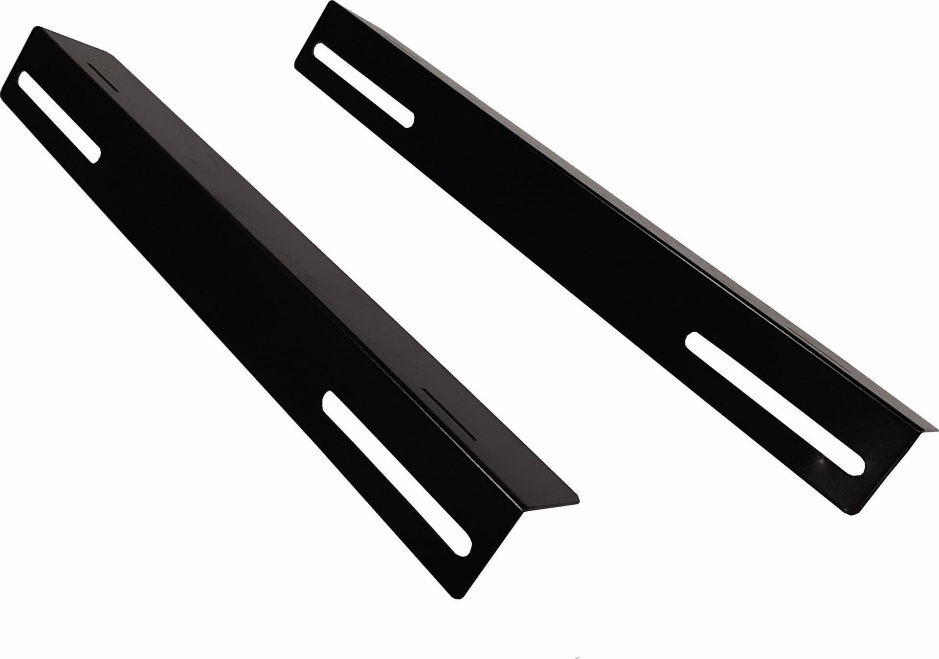 Coppia staffe a L Laterale per Rack 19'' a Muro Prof. 450mm Nero - 11