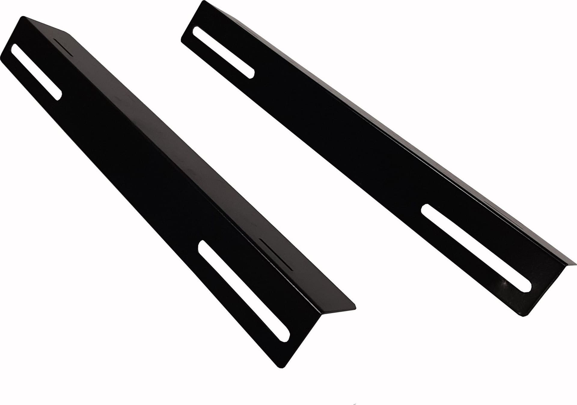 Coppia staffe a L Laterale per Rack 19'' a Muro Prof. 450mm Nero - 12