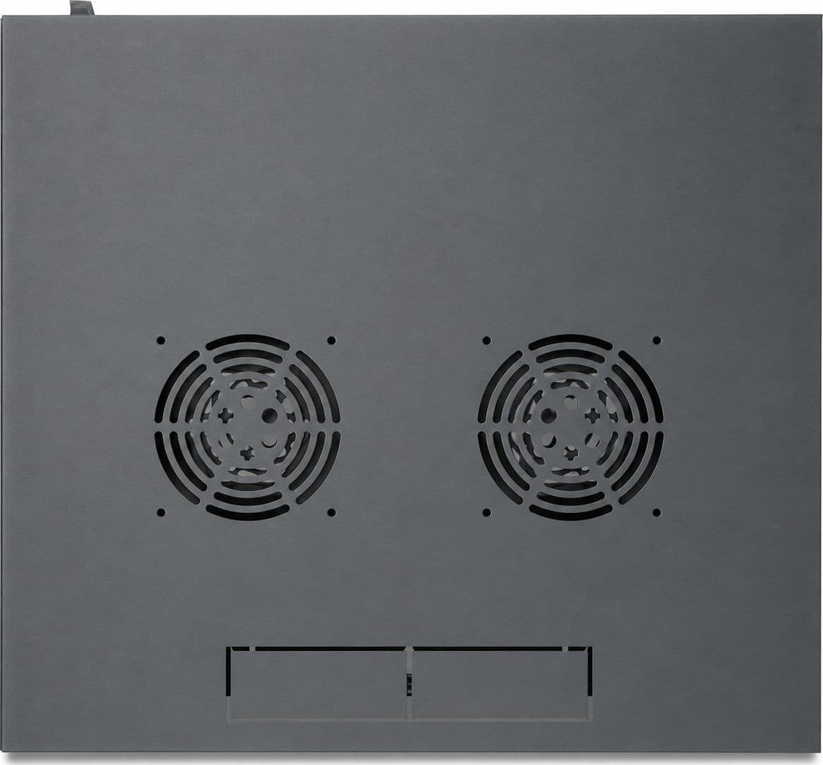 Armadio Rack 19'' a Muro 6U prof. 450 Nero Assemblato - 20