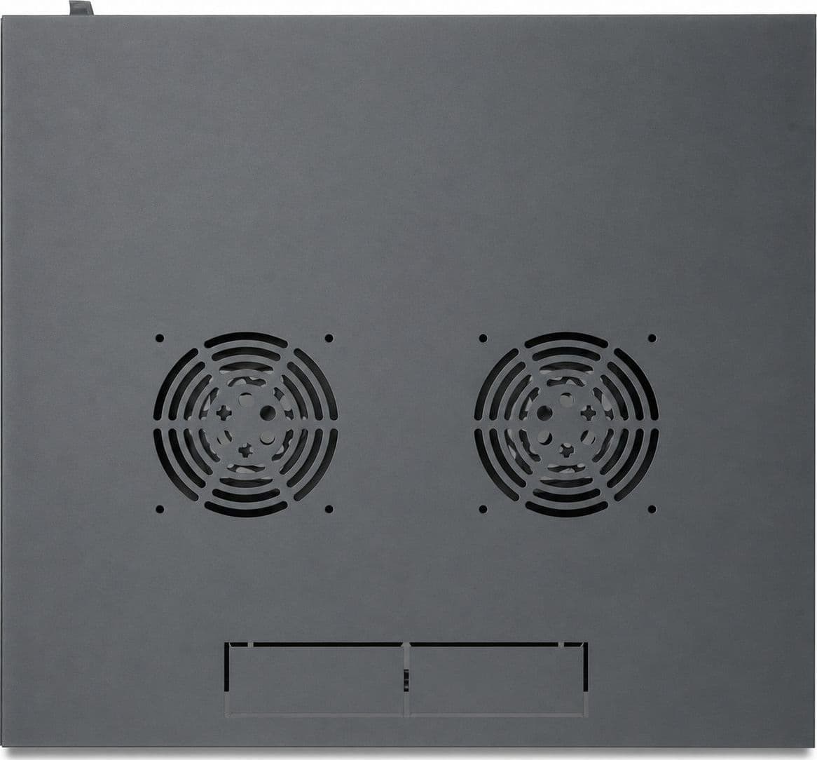 Armadio Rack 19'' a Muro 6U prof. 320 Nero Assemblato - 13
