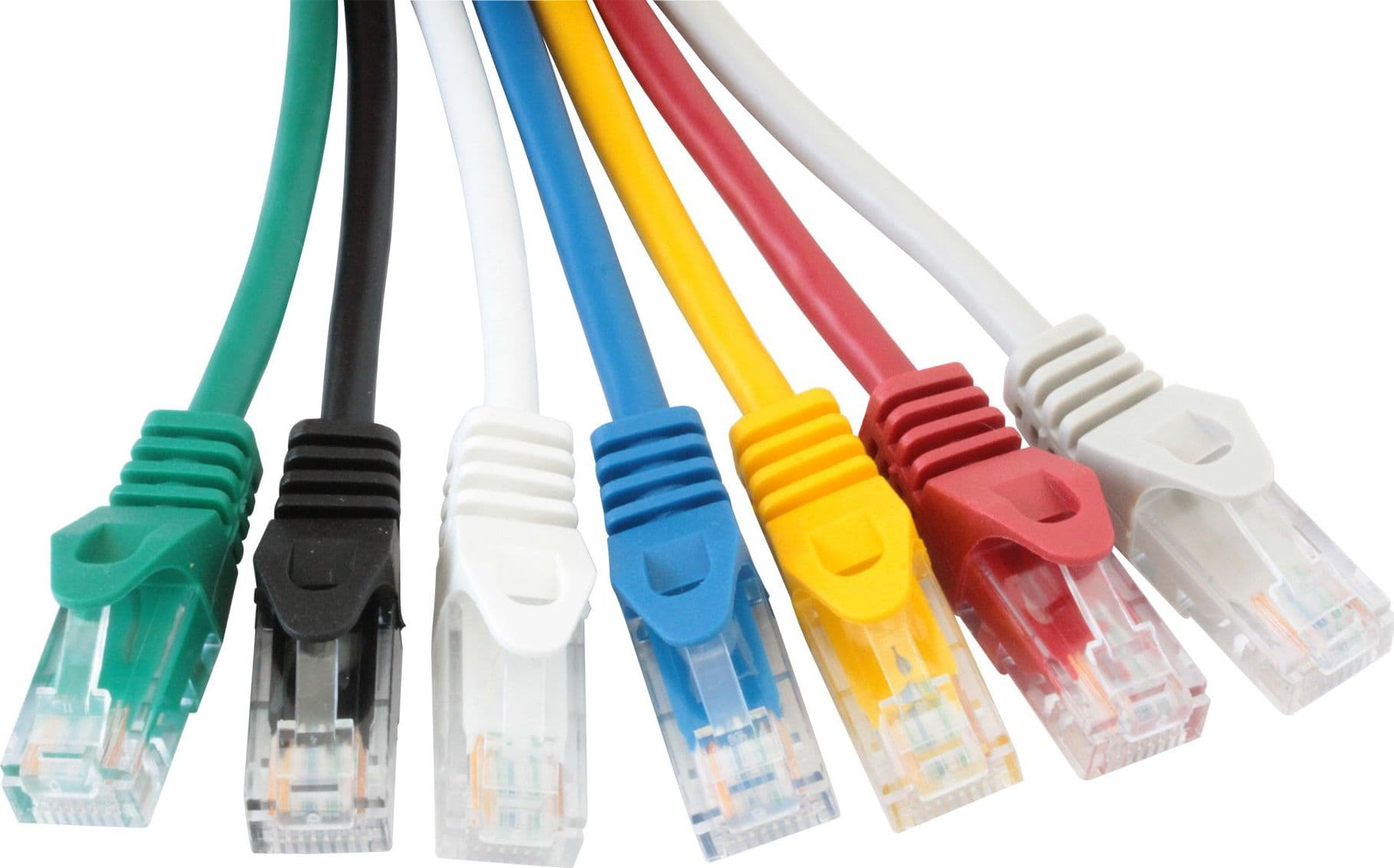 Cavo di rete Patch in CCA Cat.5E Giallo UTP 1m - 11