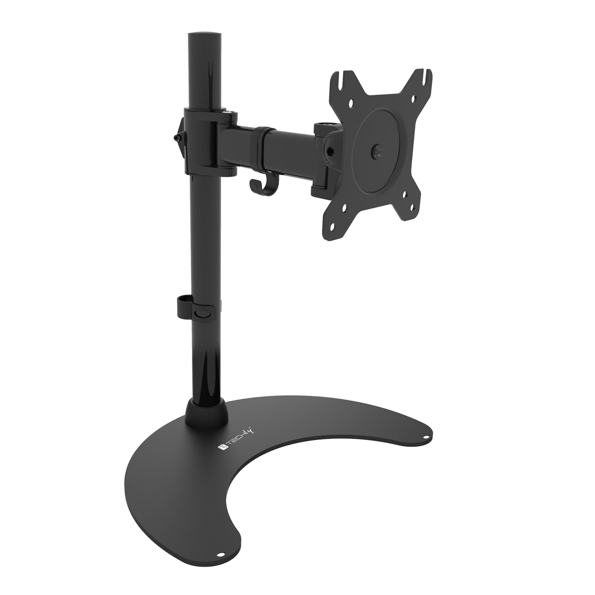 Supporto da scrivania per 1 Monitor LCD 13-27'' con base h.400mm - 16