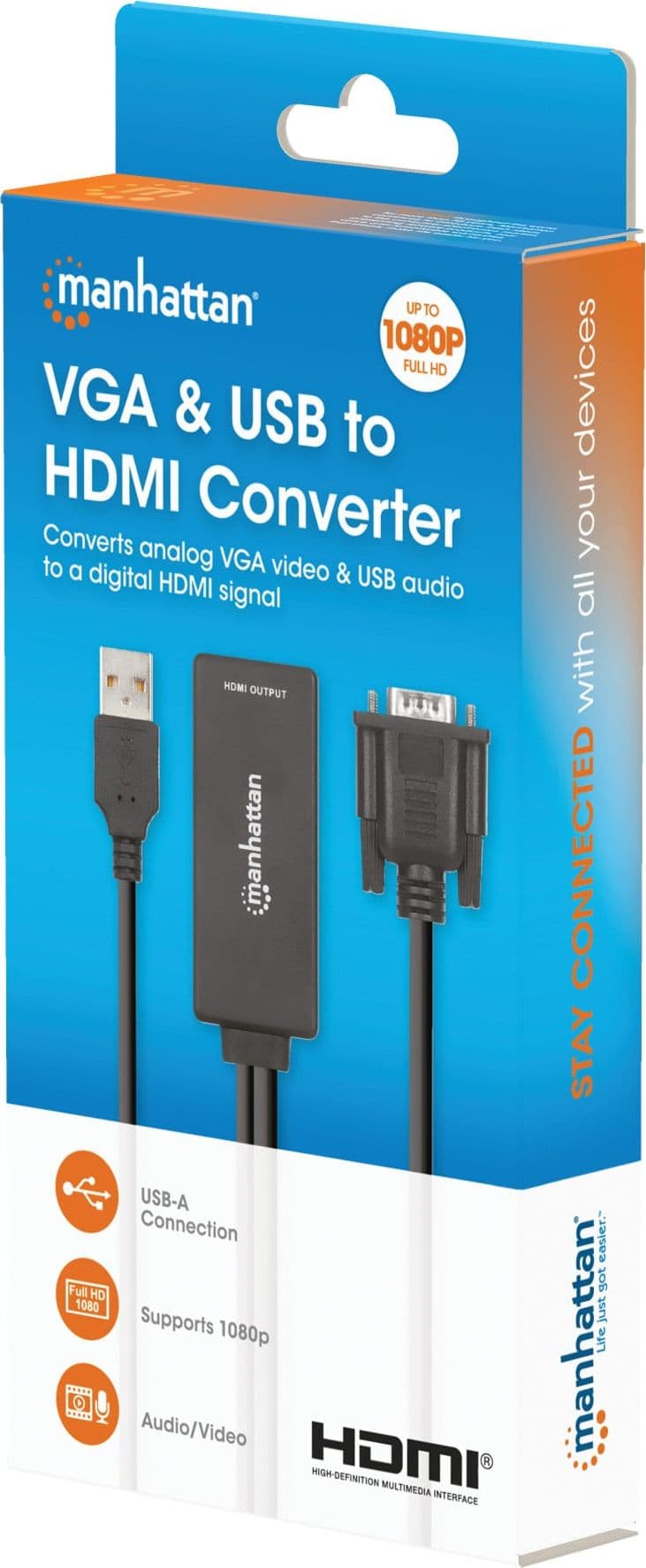 Convertitore da VGA e USB a HDMI - 18