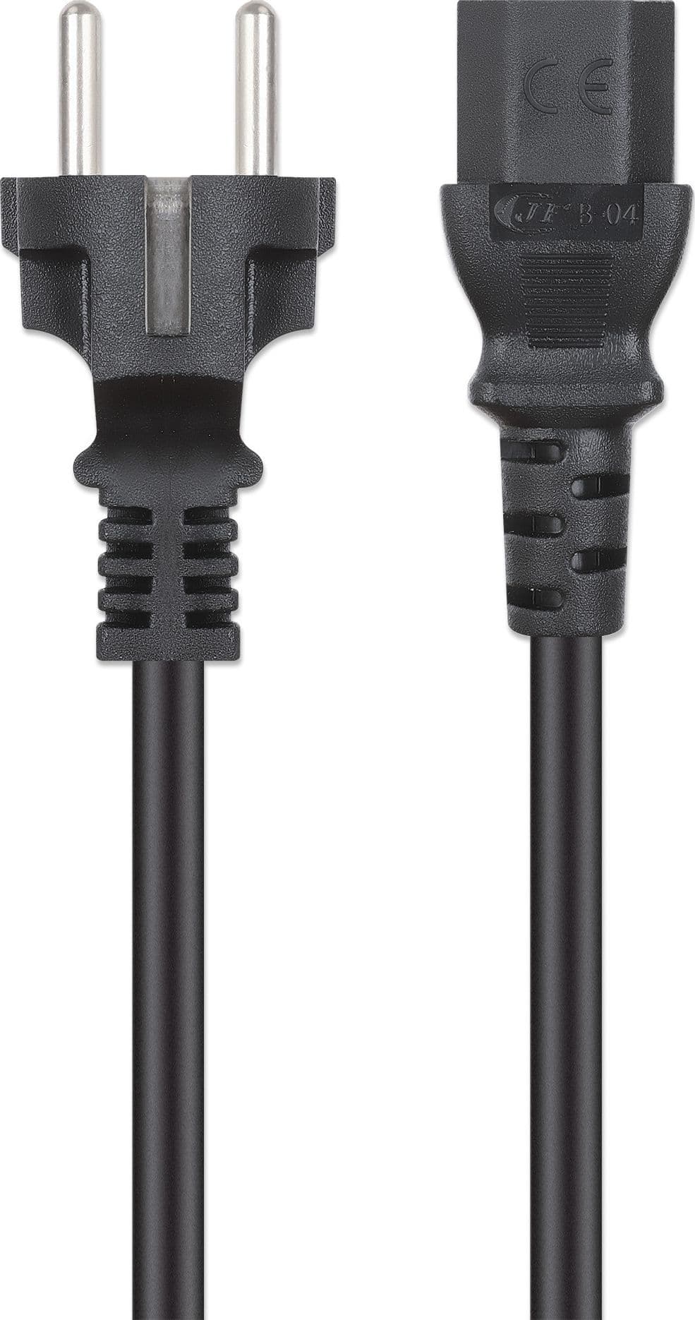 Cavo alimentazione C13 F a Schuko 1m Nero - 17