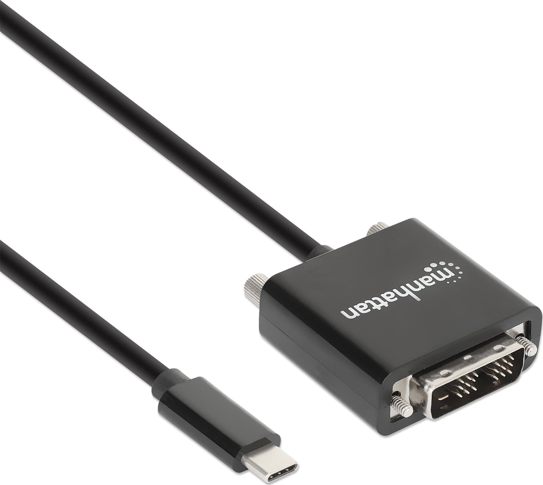 Cavo Adattatore USB-C&trade Maschio a DVI Maschio 2m Nero - 15