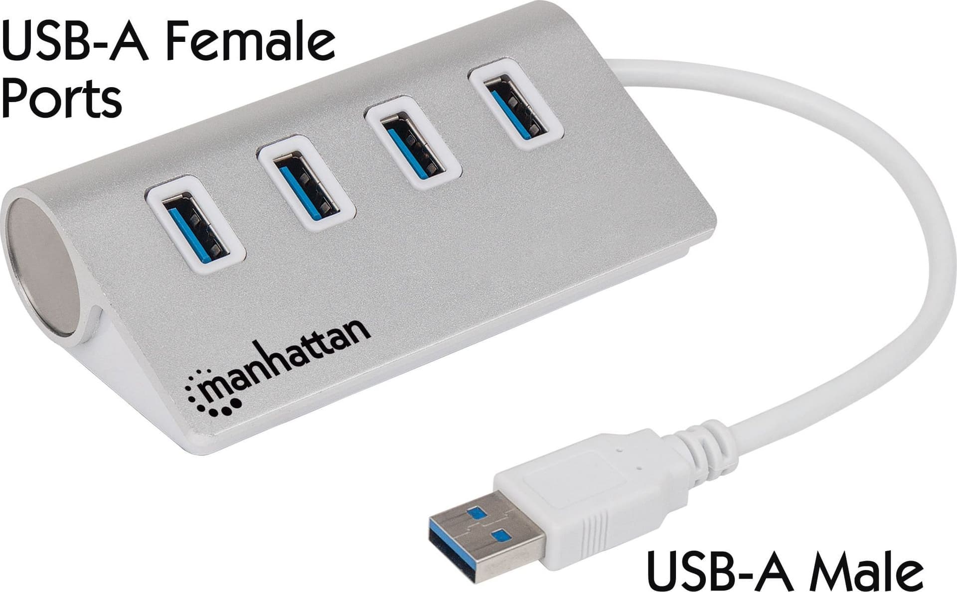 Hub USB3.2 4 porte Silver - 11