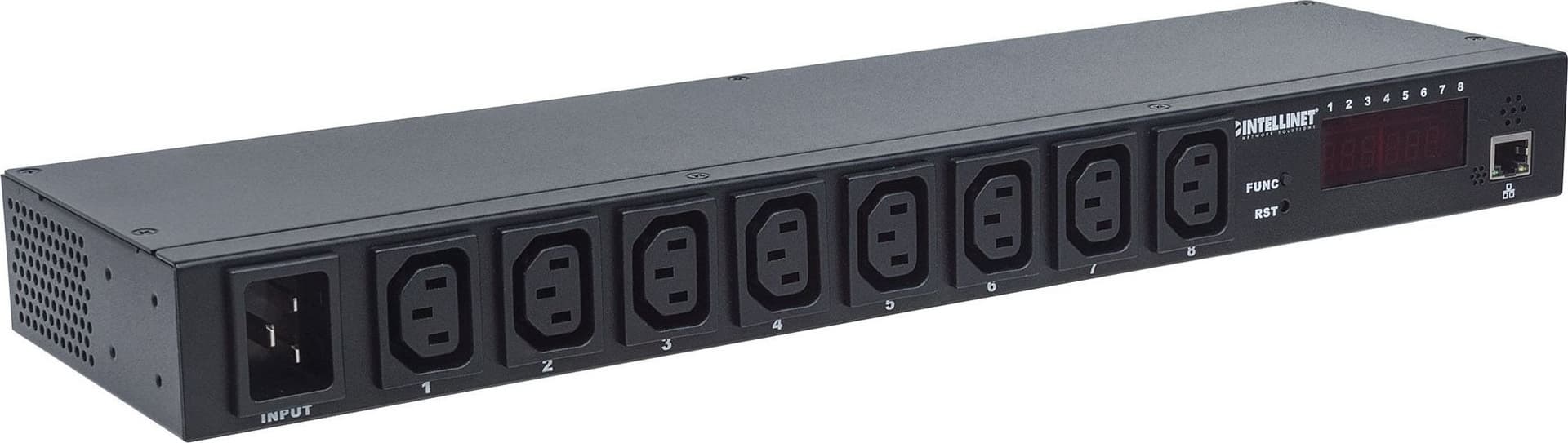 Multipresa intelligente per rack 19'' 8 porte - 9