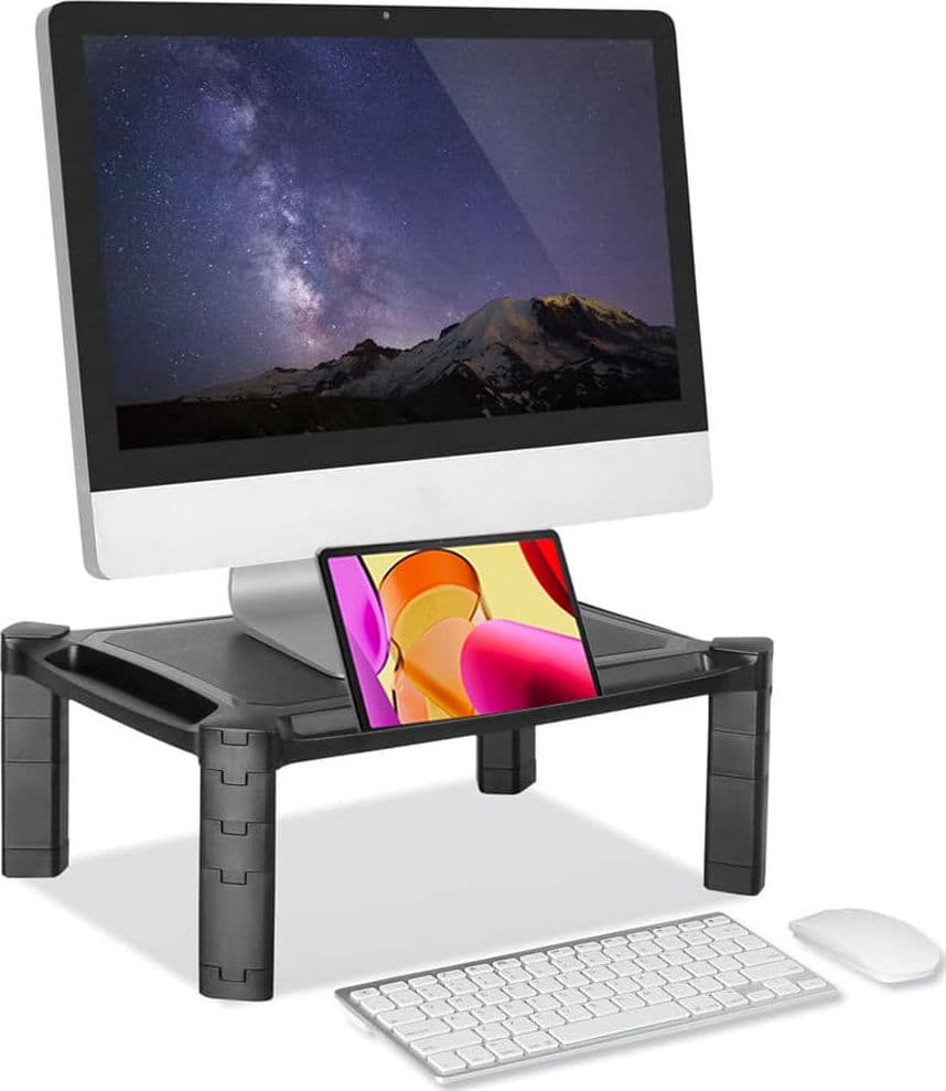 Supporto da Scrivania Monitor Notebook Laptop con Altezza Regolabile - 11