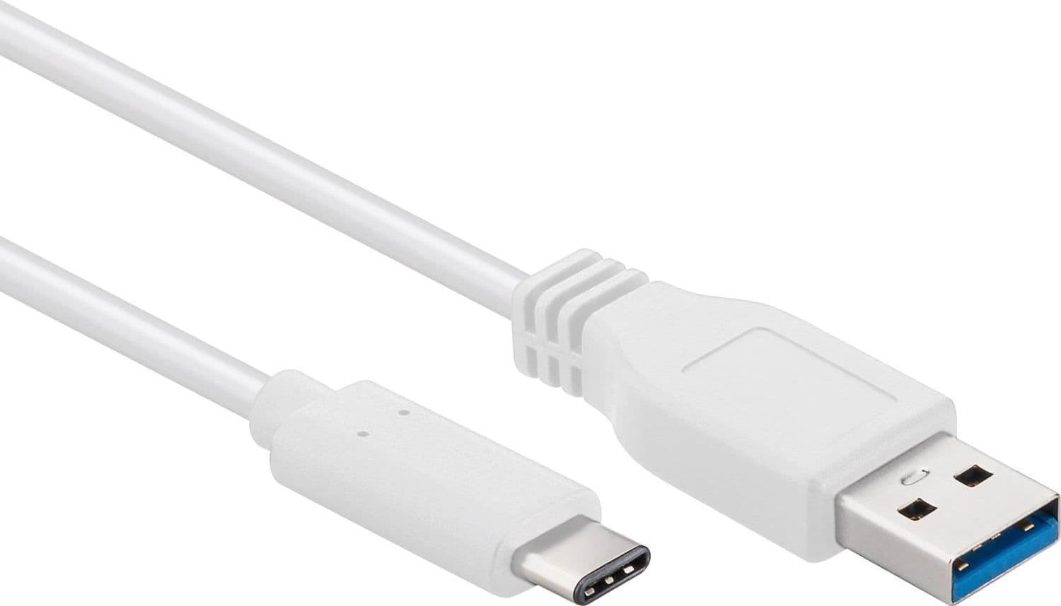 Cavo USB3.2 A Maschio USB-C&trade Maschio 1m Bianco - 8
