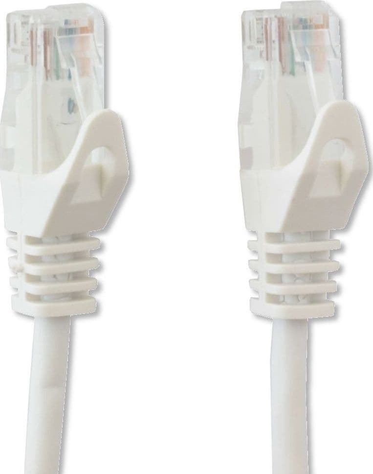 Cavo di Rete Patch in Rame Cat.6 Bianco UTP 2m - 11