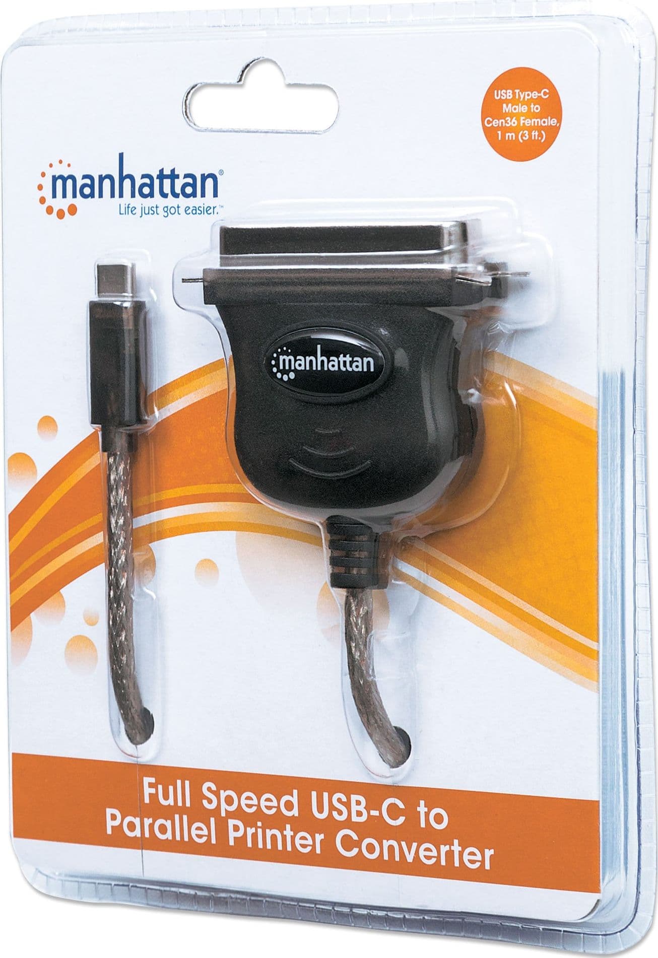 Cavo Convertitore Full-Speed USB-C&trade a Stampante Parallela Cen36 - 15