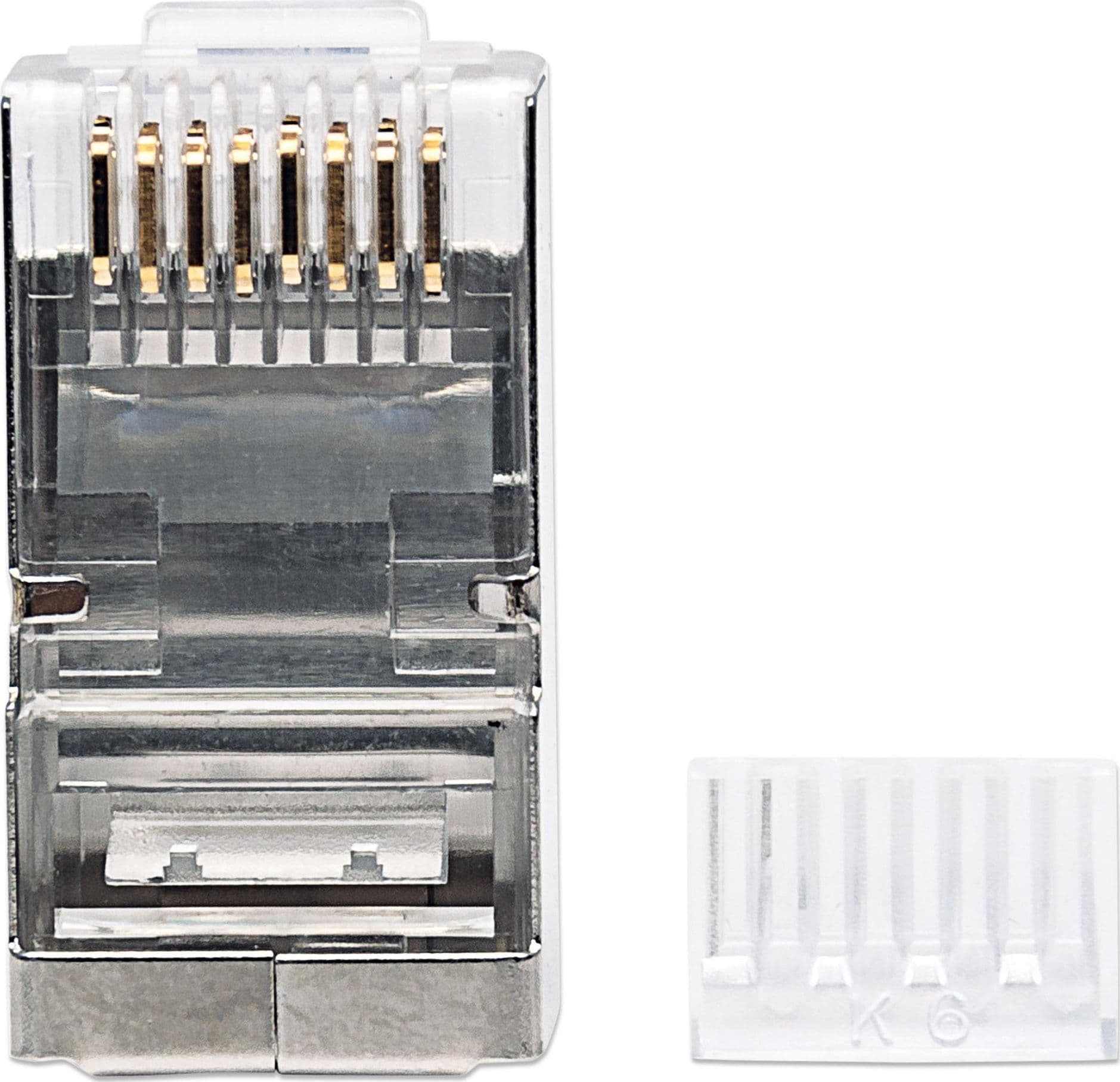 Set da 90 Plug Modulari Pro Line RJ45 Cat.6 STP - 4