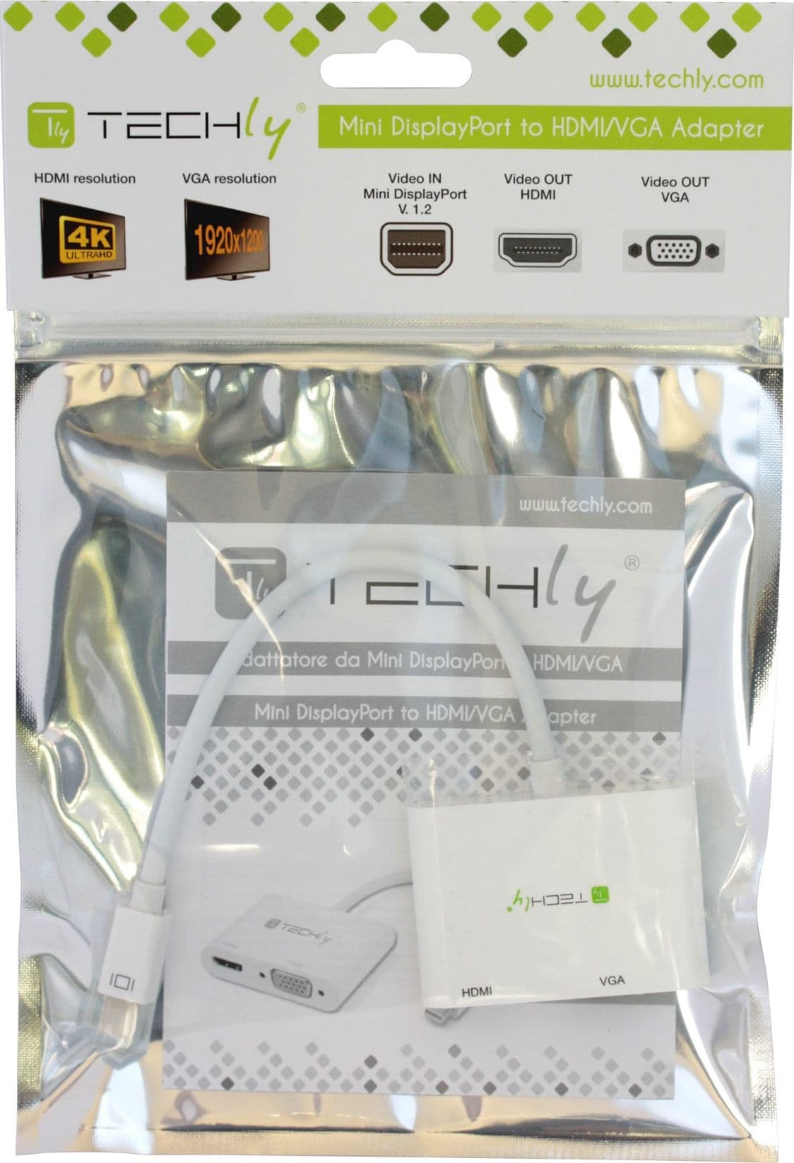 Adattatore Mini DisplayPort ad HDMI/VGA - 12