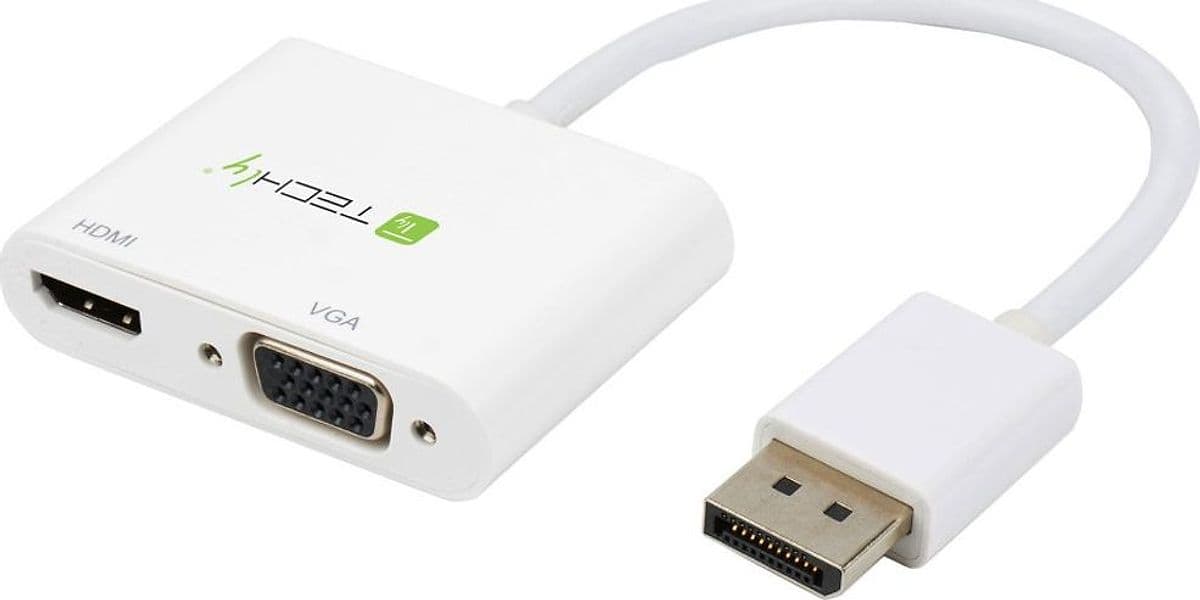 Adattatore DisplayPort ad HDMI/VGA 4K 30Hz - 8