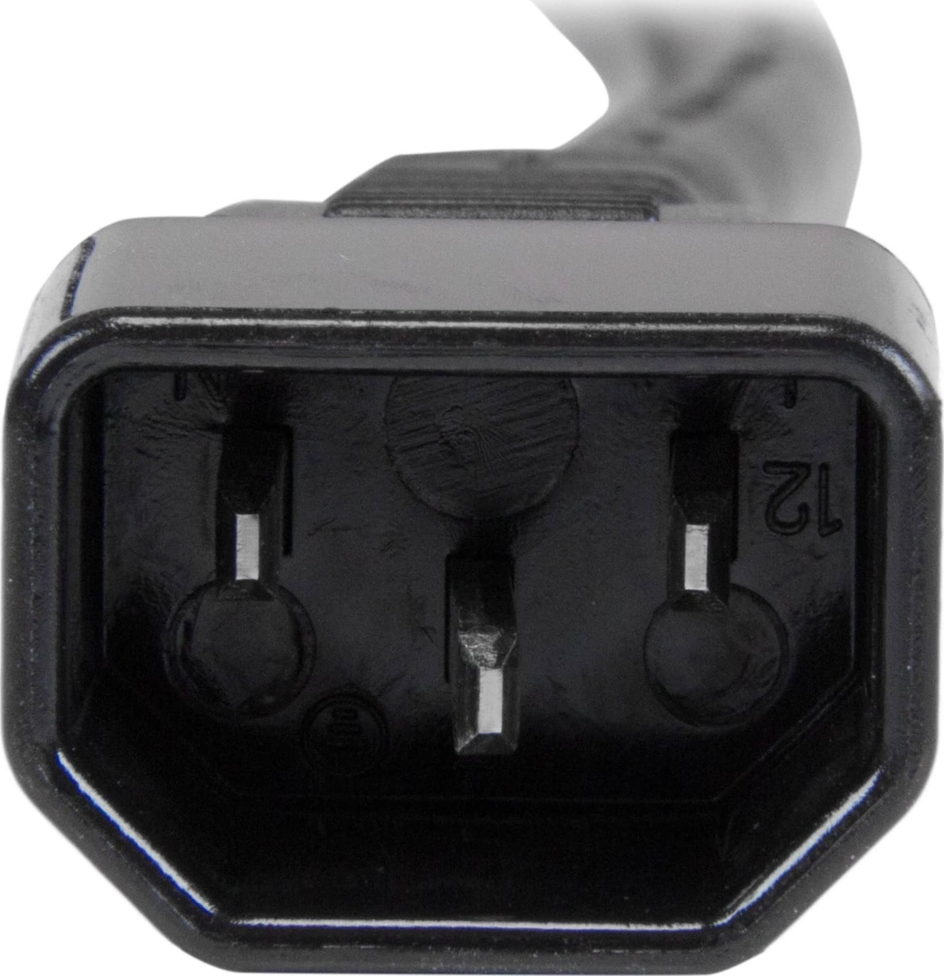 Cavo alimentazione C19 F a C14 M 2m nero - 8