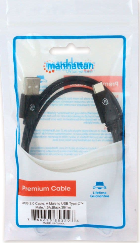 Cavo HiSpeed USB A Maschio / USB-C Maschio 3 metri Nero - 27