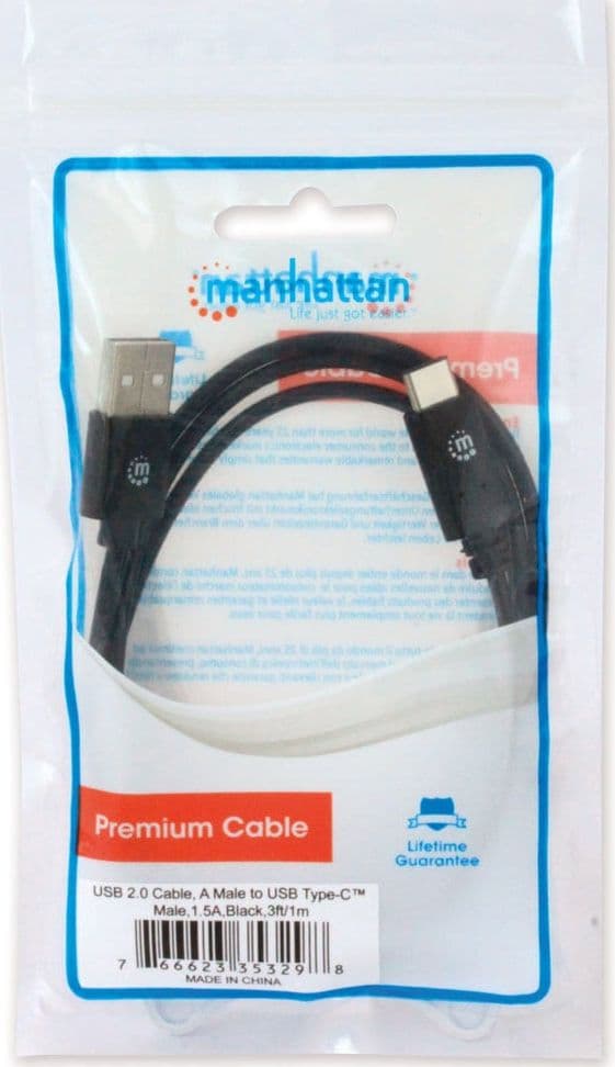 Cavo HiSpeed USB A Maschio / USB-C Maschio 3 metri Nero - 30