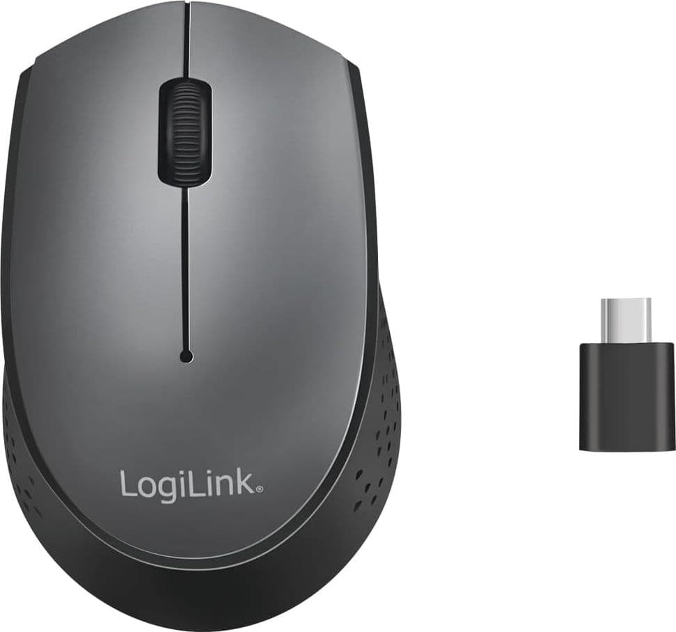 Mouse Ottico Wireless Ricevitore USB-C&trade 1200 Dpi Nero - 7