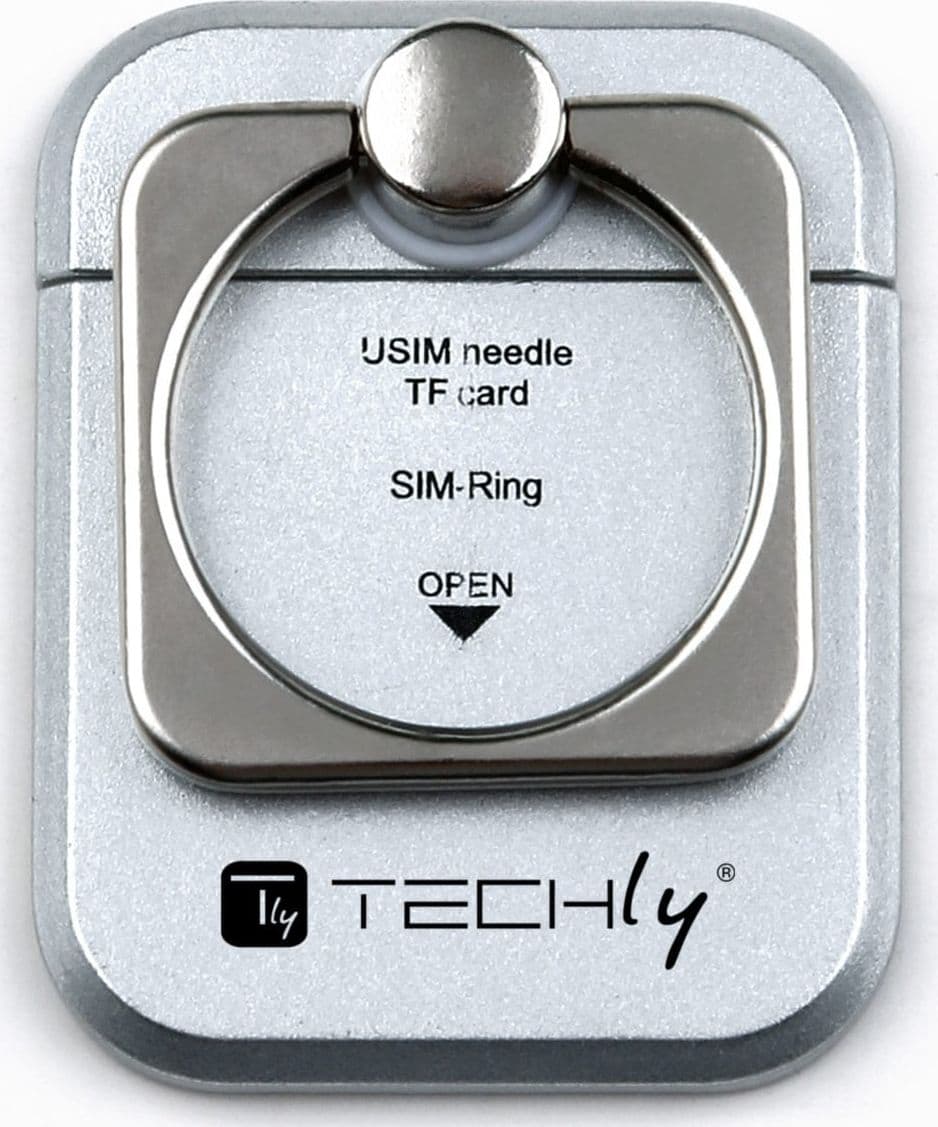 Anello e Supporto per Smartphone Silver - 11