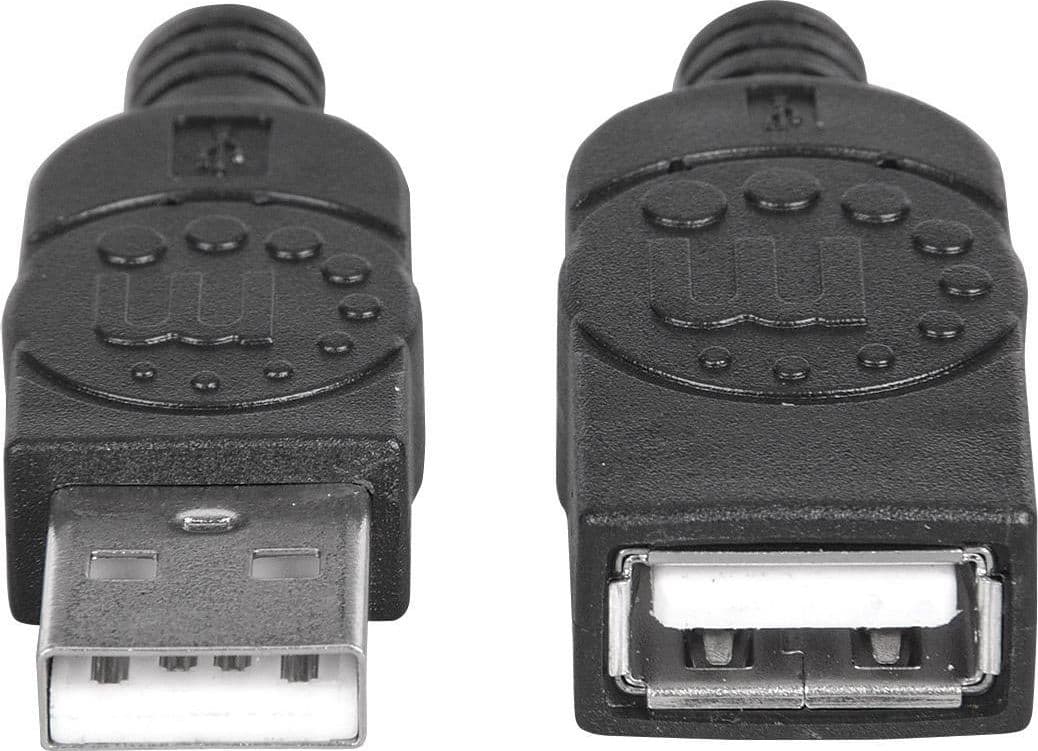 Cavo prolunga USB 2.0 Hi-Speed 1m Nero - 8