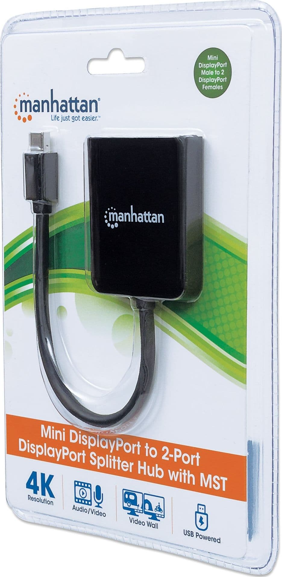 Splitter Hub Mini DisplayPort a 2 porte DisplayPort con MST - 12