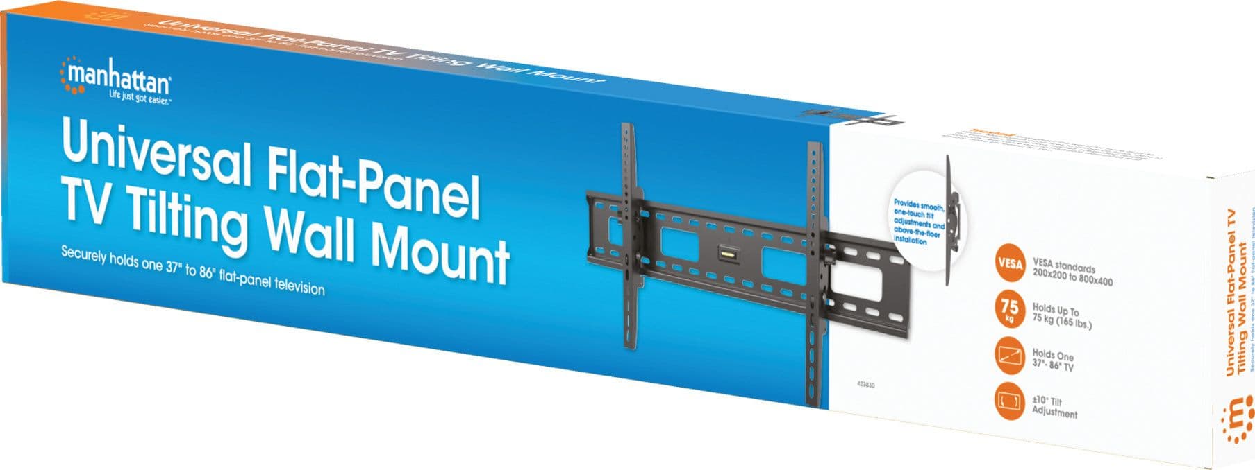 Supporto universale inclinabile da parete per TV Flat-Panel 37-90'' - 17