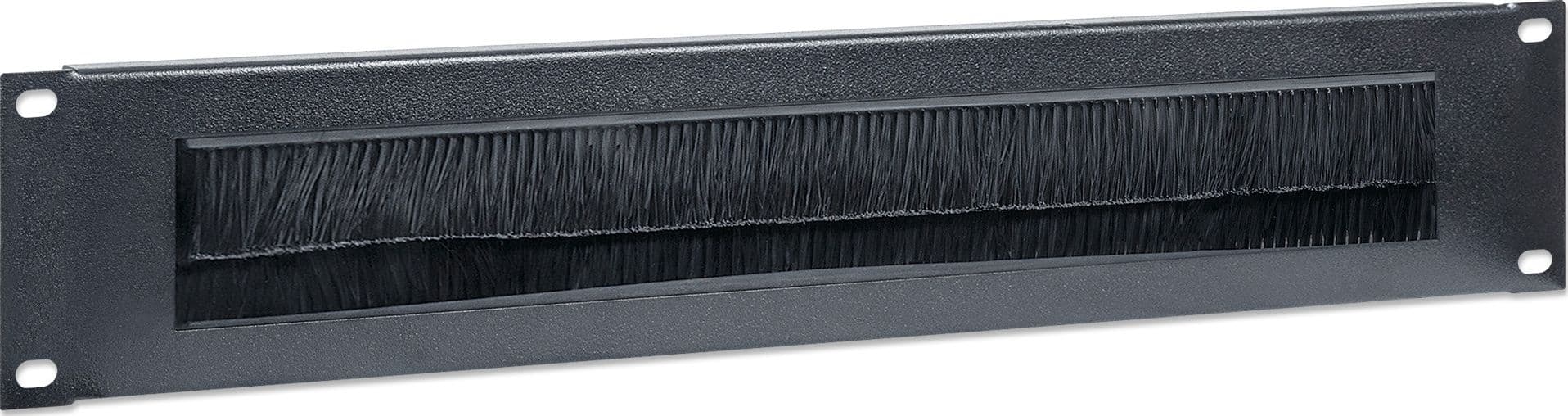 Pannello Passacavi 19'' con Spazzola 2U - 10
