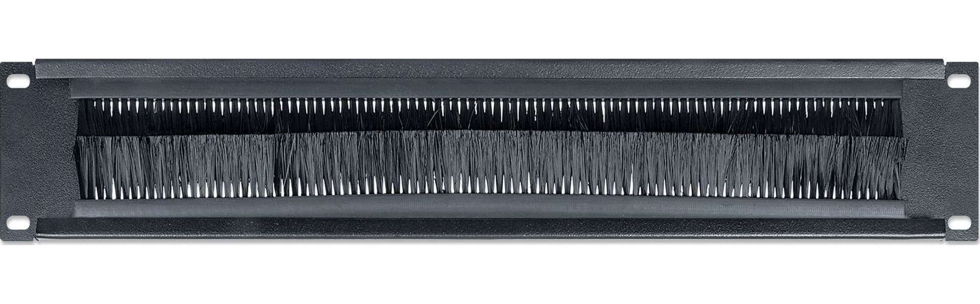 Pannello Passacavi 19'' con Spazzola 2U - 8