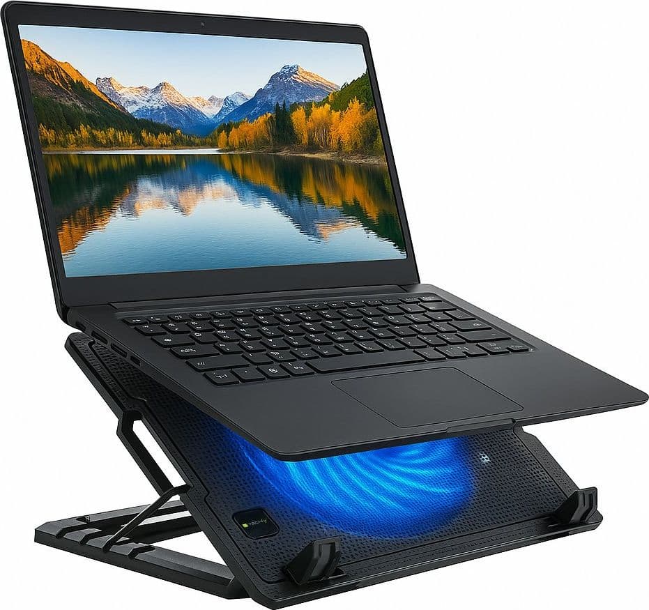 Supporto per notebook fino a 17.3'' con sistema di raffreddamento - 11