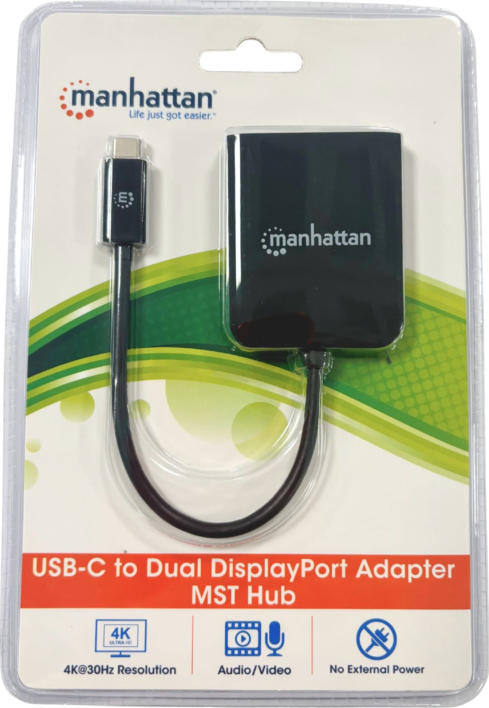 Adattatore Convertitore USB-C&trade a 2x DisplayPort Hub MST - 17