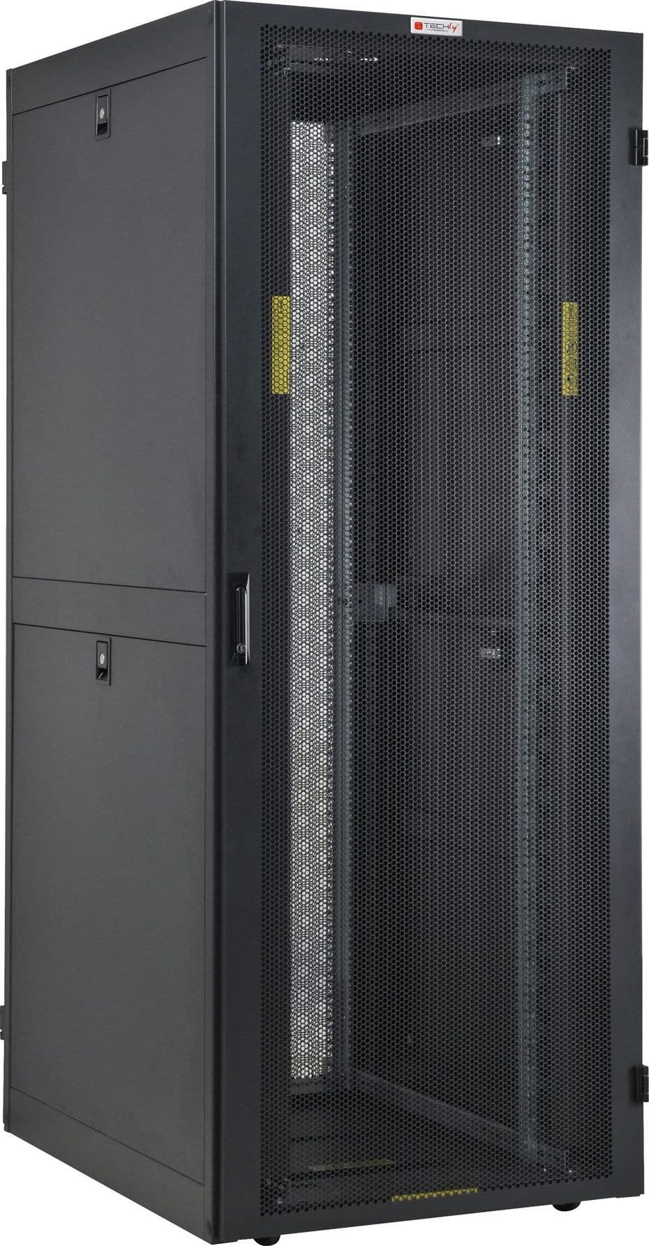 Armadio NetRack 19'' 600x1000 42 Unit&agrave Ventilato Nero da Assemblare - 2